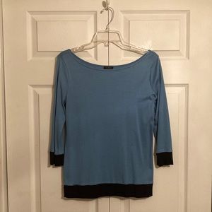 Talbots Two Toned Blue Shirt